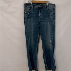 NWT SILVER JEANS STYLE‎ SERIES WIDE LEG CROP 30/25,31X25